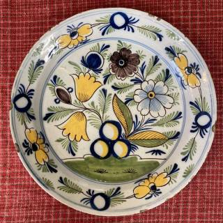 Delft ware plate - Lot 427 
